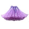 banpise Womens Tulle Petticoats with Ribbon Elastic Waist Tutu Skirts Ballet Dance Cosplay Costumes Purple view 1