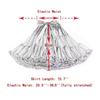 banpise Womens Tulle Petticoats with Ribbon Elastic Waist Tutu Skirts Ballet Dance Cosplay Costumes Purple view 2