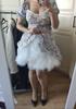 banpise Womens Tulle Petticoats with Ribbon Elastic Waist Tutu Skirts Ballet Dance Cosplay Costumes Purple view 4