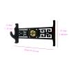 Kodeqian katana Sword Wall Mount Holder 1 Tier Velvet goldfish patterns Padded Samurai Sword Display Rack Wakizashi Sword Stand Zoro Animation Sword Display view 2