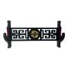 Kodeqian katana Sword Wall Mount Holder 1 Tier Velvet goldfish patterns Padded Samurai Sword Display Rack Wakizashi Sword Stand Zoro Animation Sword Display view 3