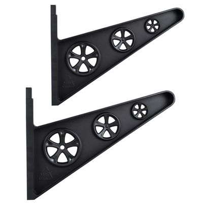 SUPVOX Multi Wall Rack for Snowboard and Skateboard Wall-Mount Display Stand Load Capacity Easy to Install for Home and Garage Storage