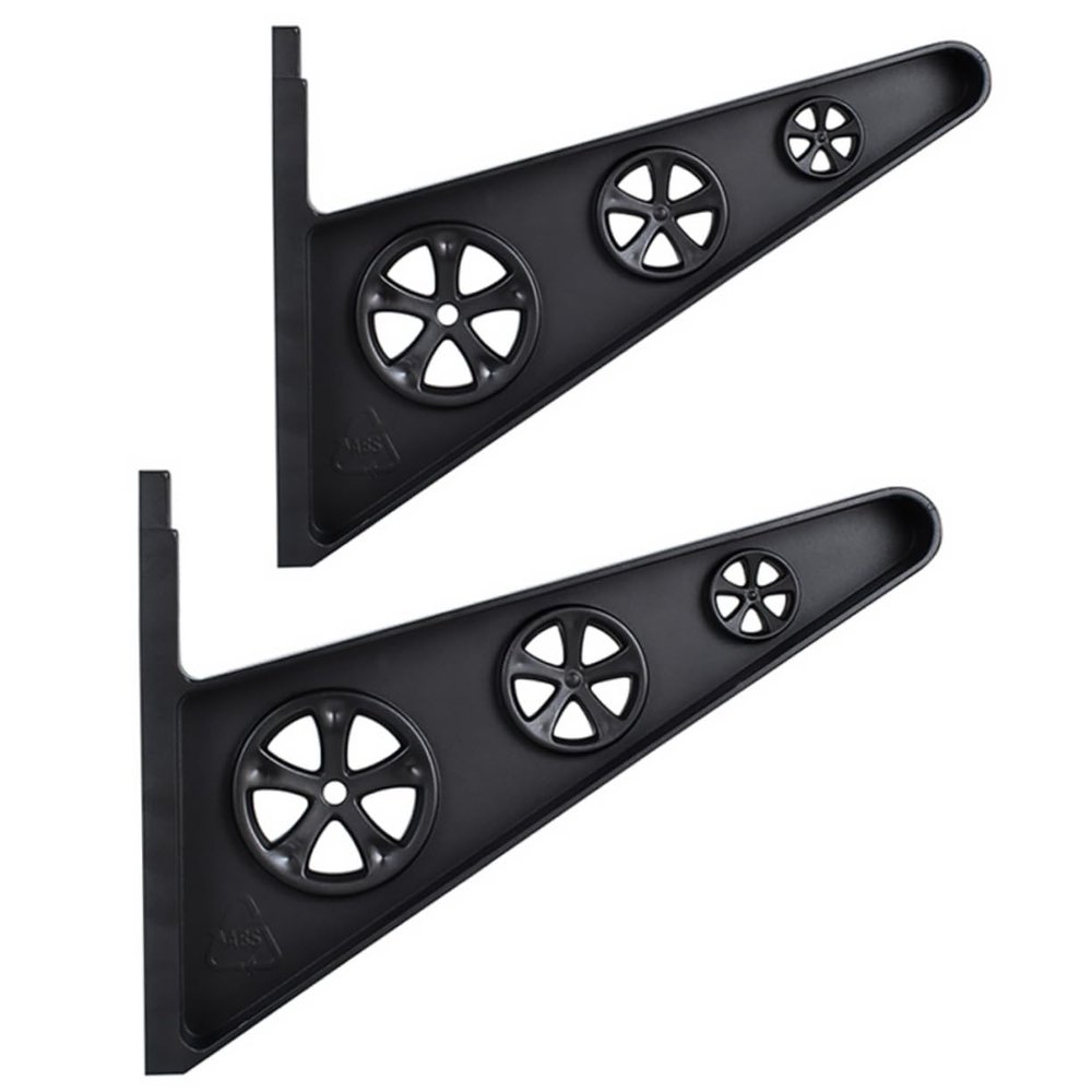 SUPVOX Multi Wall Rack for Snowboard and Skateboard Wall-Mount Display Stand Load Capacity Easy to Install for Home and Garage Storage