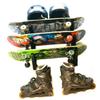 SUPVOX Multi Wall Rack for Snowboard and Skateboard Wall-Mount Display Stand Load Capacity Easy to Install for Home and Garage Storage view 3