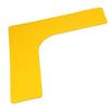 SUPVOX 13pcs Tennis Court Line Markers Set Skid PVC Stickers for Basketball Badminton and Football Round Pads Lines Corners High Visibility Ground Labels view 3