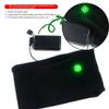 ALOEU Winter Electric Heated Scarf Wrap USB Rechargeable Neck Warmer for Cycling Skiing, Black view 2