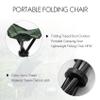 ALOEU Folding Tripod Stool Outdoor Portable Camping Seat Fishing Chair New, Army Green view 4