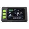 ALOEU P3C LCD Display Dashboard Colorful Screen 24V 36V 48V 60V Electric Bike Meter for Electric Scooter(5PIN), Black view 1
