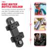 Happyyami 1 Set Bottle Cage Mount Silicone Holders Electric Bike Bicycle Water Bottle Holder Adapter Base Adjustable Accessories view 4