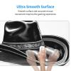 YYHWHJDE Cowboy Black Hat Western Boots Pattern Large Office Gaming Mouse pad 16 x 29.5 in : Strong Adhesion and Durability Precision Edge Locking view 4