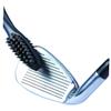 BESPORTBLE 3pcs Club Cleaning Brush Set Double-Sided Golf Ball Washer and Club Anti-Corrosive Lightweight Portable view 3