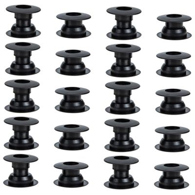 KICHOUSE 10pairs Foosball Table Parts Rod Bearings and Bushings for Table Football Machines Easy Installation and Lightweight Accessories
