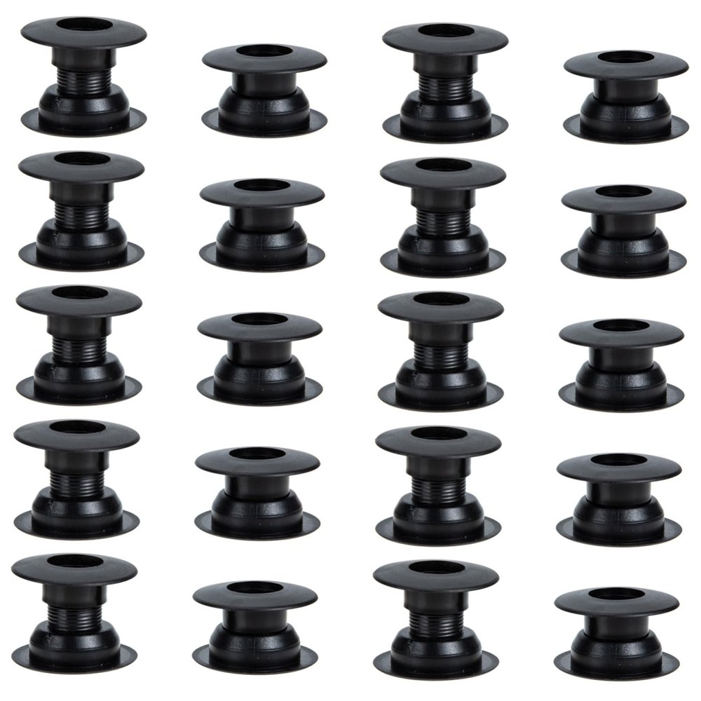 KICHOUSE 10pairs Foosball Table Parts Rod Bearings and Bushings for Table Football Machines Easy Installation and Lightweight Accessories