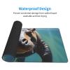 YYHWHJDE Diving Hippo pattern Large office gaming mouse pad 16 x 29.5 in : Strong adhesion and durability Thickened and anti-slip view 3