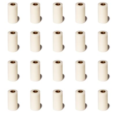 OKKO Billiard Pool Cue Ferrules for Screw-On Tips, Pack of 20 (13 mm)