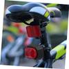 BESPORTBLE 3pcs Mountain Bike Tail Lights Turn Signals Safety Warning Lights for Cycling Led Taillights Gemstone Design Red Blue White view 4