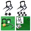 3 Pieces Golf Putting Gates Metal Putt Gates Practice Supplies (Color : 2 Bases), ASDEHH231 view 2