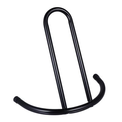 SUPVOX 1pc Portable Bike Parking Rack Balance Stand for Bicycles and Scooters Easy Installation Use Strong Construction Quiet Black
