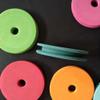 GANAZONO 3sets Fishing Spools 3.95 Inch Large Diameter Foam Line Reel for Easy Diameter Separation 10pcs*3 Random view 4