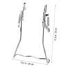 SUPVOX Bicycle Double Leg Kickstand for Mountain and Road Bikes Floor Storage Stand for Repairs Parking and Maintenance Easy Installation for Garage and Display view 2