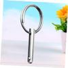 BESPORTBLE 12pcs Boat Hardware Accessories Bimini Ball Pin Clevis Pins Grade Stainless Steel Snap Hinge view 2