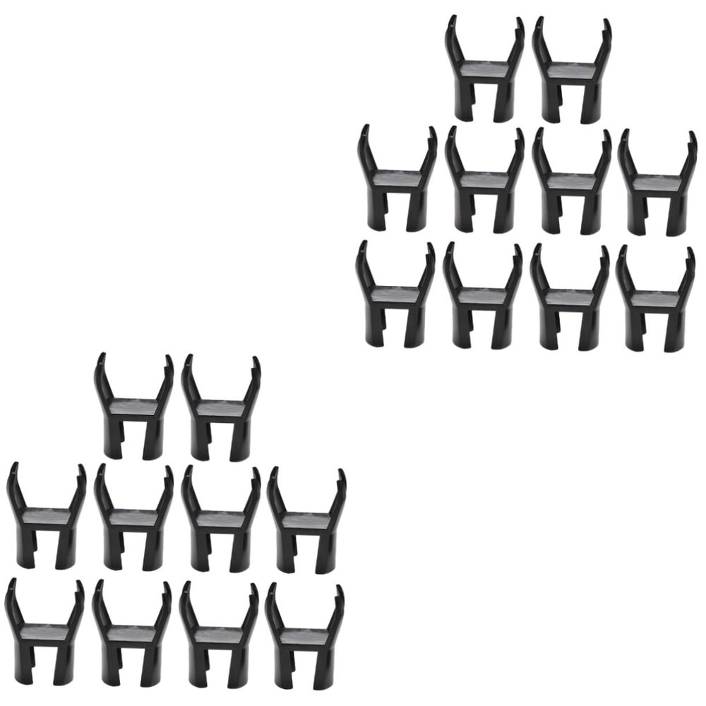 Yardwe 20pcs Portable Putter up Tool Retriever Gadget Claw Heavy Duty Grabber for Golf Ball Pickup