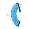 SUPVOX 1pair Absorbent Skating Shoes Blade Covers Soft Breathable Ice Skate Protector for Adult Prevents Scratches and Prolongs Blade Life view 4