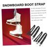 Yardwe 8pcs Ski Boot Carrier Strap Multi-Functional Snowboard Boot Holder Lightweight and Convenient for of Skis Snowboard and Gear view 4