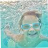 BESPORTBLE 2pcs Fashionable Boy Girl Swimming with Earplugs -fog Large Frame Swimming Glasses for Boy Girl for Pool and Beach Activities Lake view 2