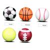 BESPORTBLE 6pcs Sports Training for Beginners Tennis Basketball Baseball Rugby and Billiards Practice for Outdoor Use Rubber Construction for Warm-ups and Skill Development view 4