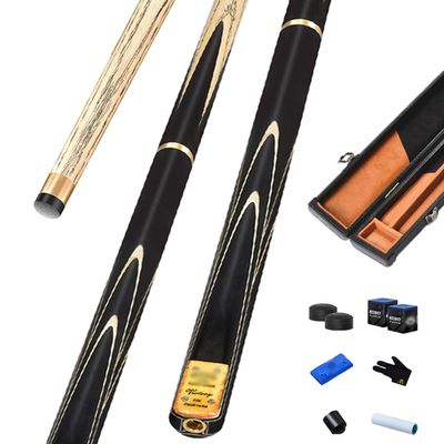 KARFRI Pool cue Sticks 3/4 Billiard cue for Snooker Entry-Level Chinese Eight-Ball 9.5/10mm(Color:2,Size:10mm)