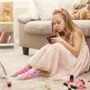 HYzgb Toddler Girls Socks 1T 2T 3T Non Slip Grips Baby Ankle Cotton Socks 12-18-24 Months with Grippers 12 Pairs for Girls 1-2-3 Years Old (Rabbit Style) view 2