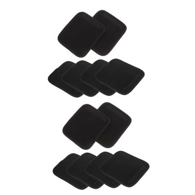 Yardwe 2sets Professional Shoulder Pads for Backpack Comfortable Shoulder Support Non Slip Portable Ideal for Hiking Travel and Musicians 6pcs*2