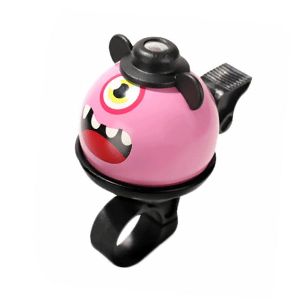 Yardwe Cute Cartoon Cycling Bell for Boy Girl Durable Loud Handlebar Bell for Mountain Road Bikes Easy to Install for Boys and Girls Pink