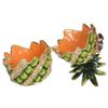 LiuliuBull Vintage Pineapple Crystals Bejeweled Trinket Box with Bee Collectible Creative Gifts, Necklace Holder view 2