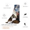 ZAMOUX Farm Tractor Print Quick Dry Towel Super Absorbent Microfiber Towel for Outdoor Adventures and Trav view 3