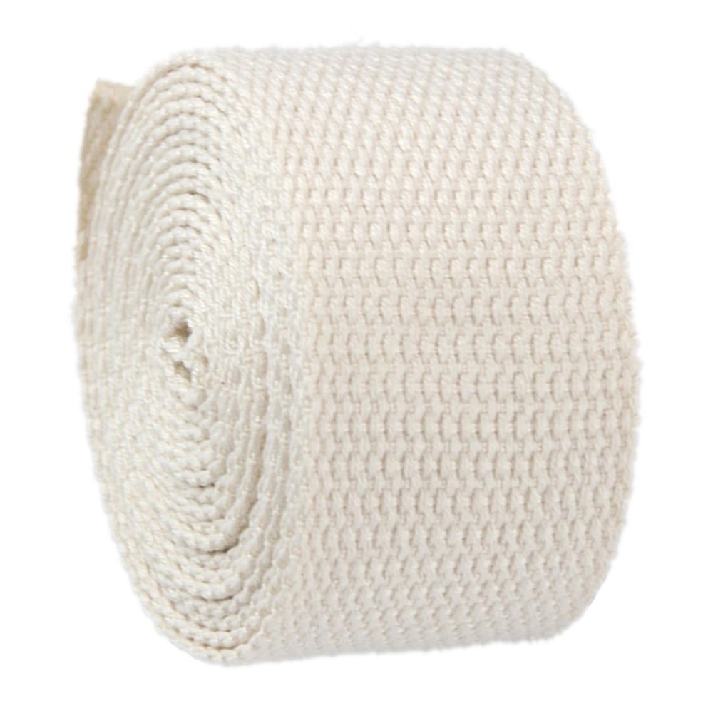 YunYunStrap Webbing 3/4 inch 1 inch 1.5 inch 2 inch Wide 5 Yard Length Cotton Webbing Strap for Bags Rucksack Backpacks Luggage Cargo Strapping Arts and Crafts