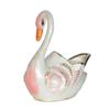LiuliuBull Swan Trinket Box Jewelry Container Pot Bird Figurine Tabletop Decoration Metal Craft view 2