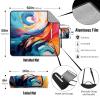 AQUNNEW Luxury Outdoor Picnic Blanket Extra-Large Waterproof Foldable Beach Mat Ideal for Picnics, Beaches and Outdoor Adventures Durable Picnic Mat Art Style view 3
