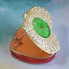 LiuliuBull Heart Shape Trinket Box, Jewelry Container, Collectible Ornament, Metal Crafts, Birthday, Christmas, New Year Gifts view 2