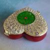 LiuliuBull Heart Shape Trinket Box, Jewelry Container, Collectible Ornament, Metal Crafts, Birthday, Christmas, New Year Gifts view 3