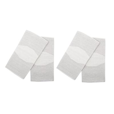Happyyami 2 Pairs Knee Pads Knee Brace for Running Warm Knee Protector Compressa Knee Sleeves Knee Brace Sleeve Breathable Knee Sleeve Protection Pad Men and Women Riding Polyester