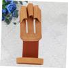 Yardwe Three-Finger Finger Guard Archery Shooting Glove Non-Gloves Leather Guard for Bow view 2