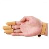 Yardwe Three-Finger Finger Guard Archery Shooting Glove Non-Gloves Leather Guard for Bow view 4