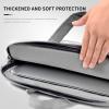 AKbik Laptop Shoulder Bag, 14.1 15.6 Inch Computer Bag, Laptop Sleeve Bag Laptop Briefcase Cross-Body Shoulder Bag (Color : Black, Size : 15.6 inch) view 4