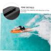 SUPVOX Surfboard Large Fin Splitter Snap-Type Base for Paddleboard Inflatable Board Safe Surf Fin Accessory view 4