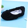 BESPORTBLE 2pairs Plush Skate Covers Ice Skate Blade Guards for Hockey Figure Cloth Elastic Fit Protects Blades s Light view 4
