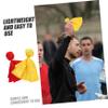 BESPORTBLE 6pcs Soccer Rugby Penalty Flag Set Red Yellow Football Flags for Referee Football Game Accessory view 4
