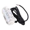 Walfront Blue LED Underwater Light Marine Yacht LED Lamp 120 Beam Angle Boat Transom Lights DC 12V 1.1W 18LM view 2