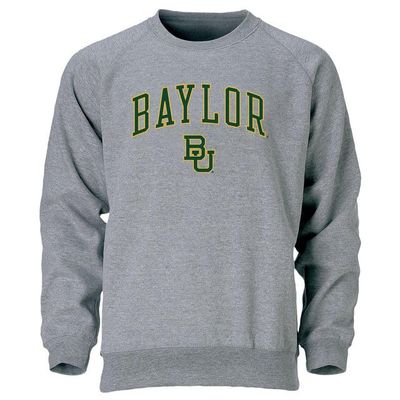 Barnesmith Baylor University Bears Adult Unisex Crewneck Sweatshirt, Spirit, Charcoal-Grey, Small